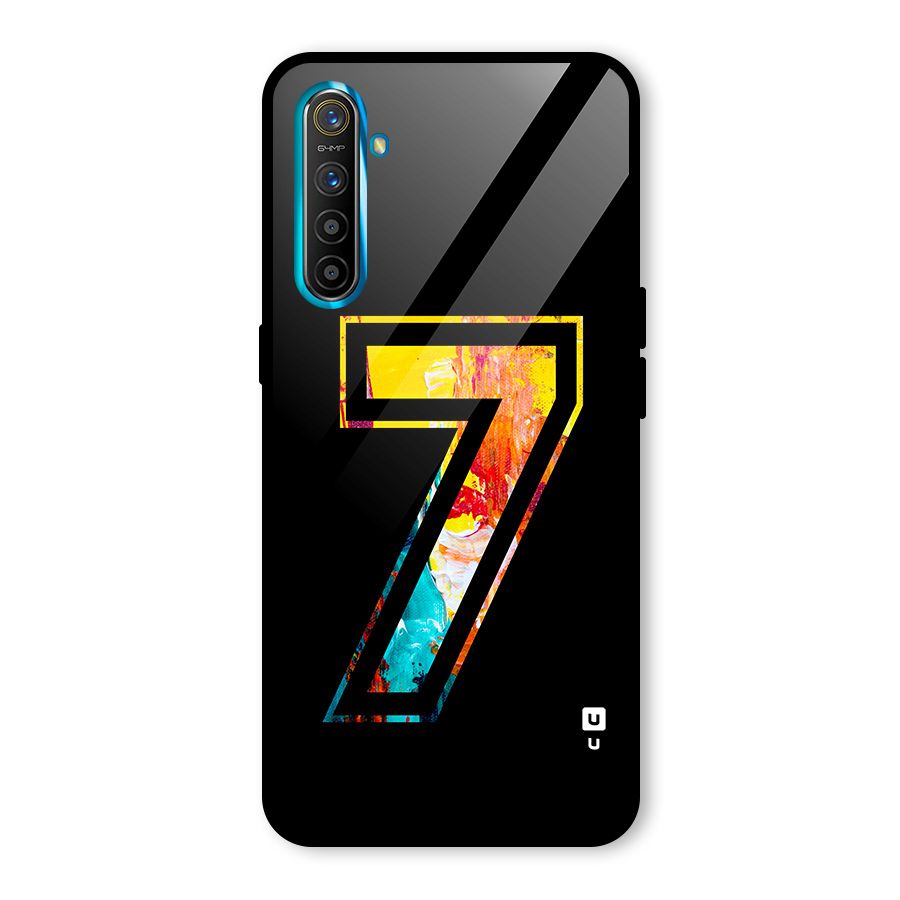 Lucky Number Glass Back Case for Realme X2
