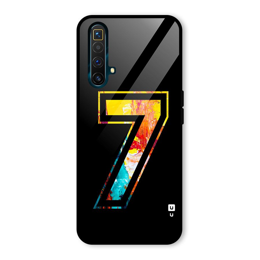 Lucky Number Glass Back Case for Realme X3