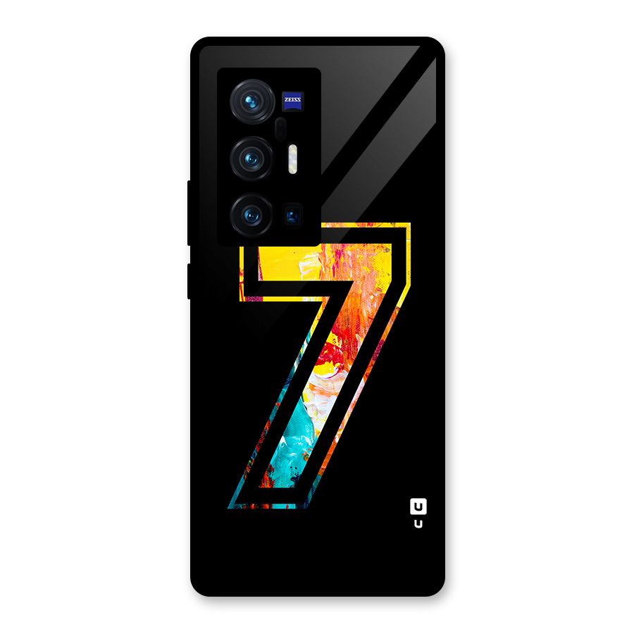 Lucky Number Glass Back Case for Vivo X70 Pro Plus