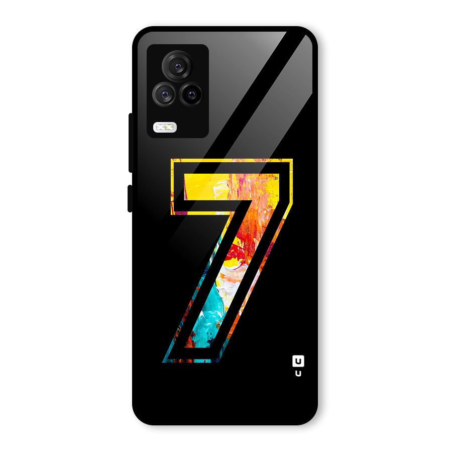 Lucky Number Glass Back Case for Vivo iQOO 7 Legend 5G