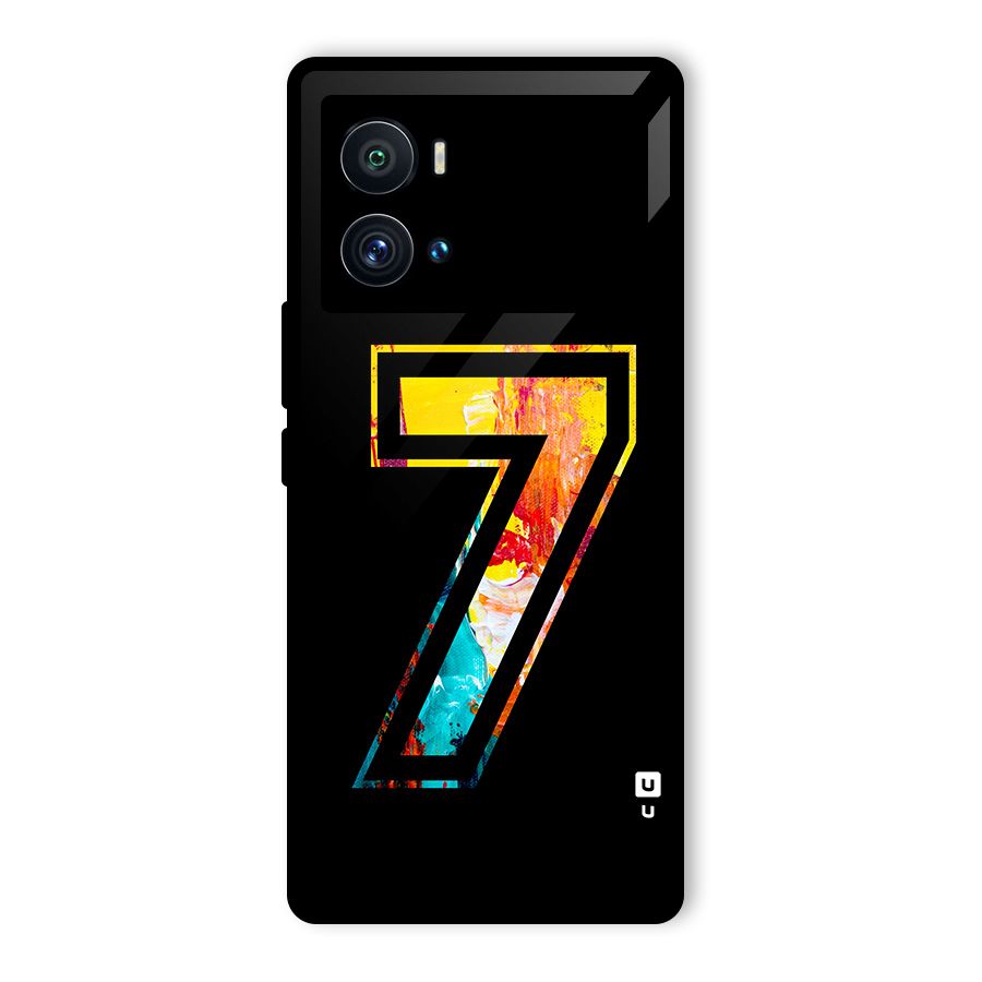 Lucky Number Glass Back Case for Vivo iQOO 9 Pro