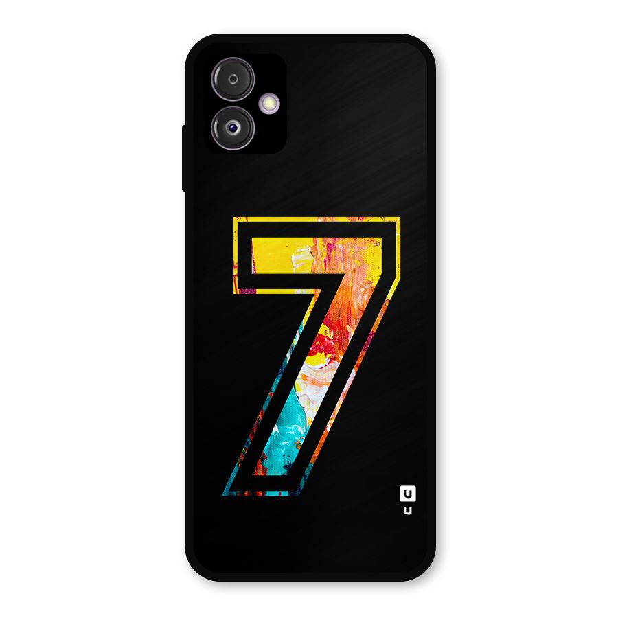Lucky Number Metal Back Case for Galaxy F14