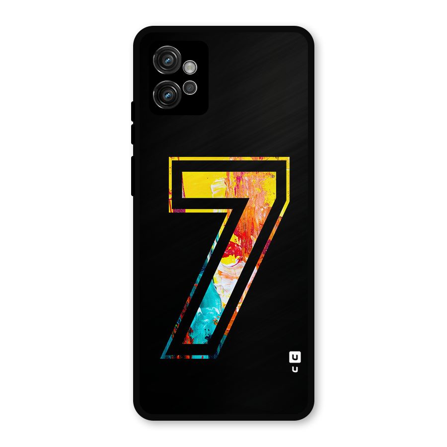 Lucky Number Metal Back Case for Moto G32