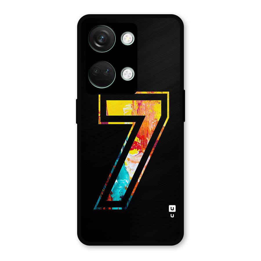 Lucky Number Metal Back Case for OnePlus Nord 3
