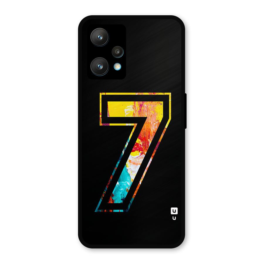 Lucky Number Metal Back Case for Realme 9 Pro Plus 5G
