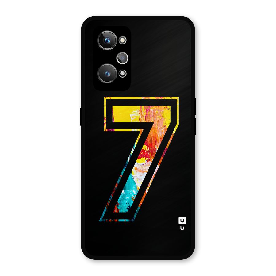 Lucky Number Metal Back Case for Realme GT Neo2