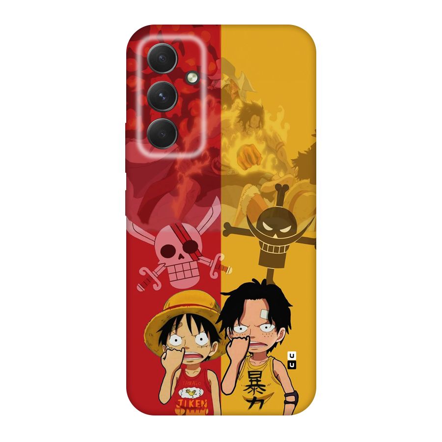 Luffy And Ace Back Case for Galaxy A54