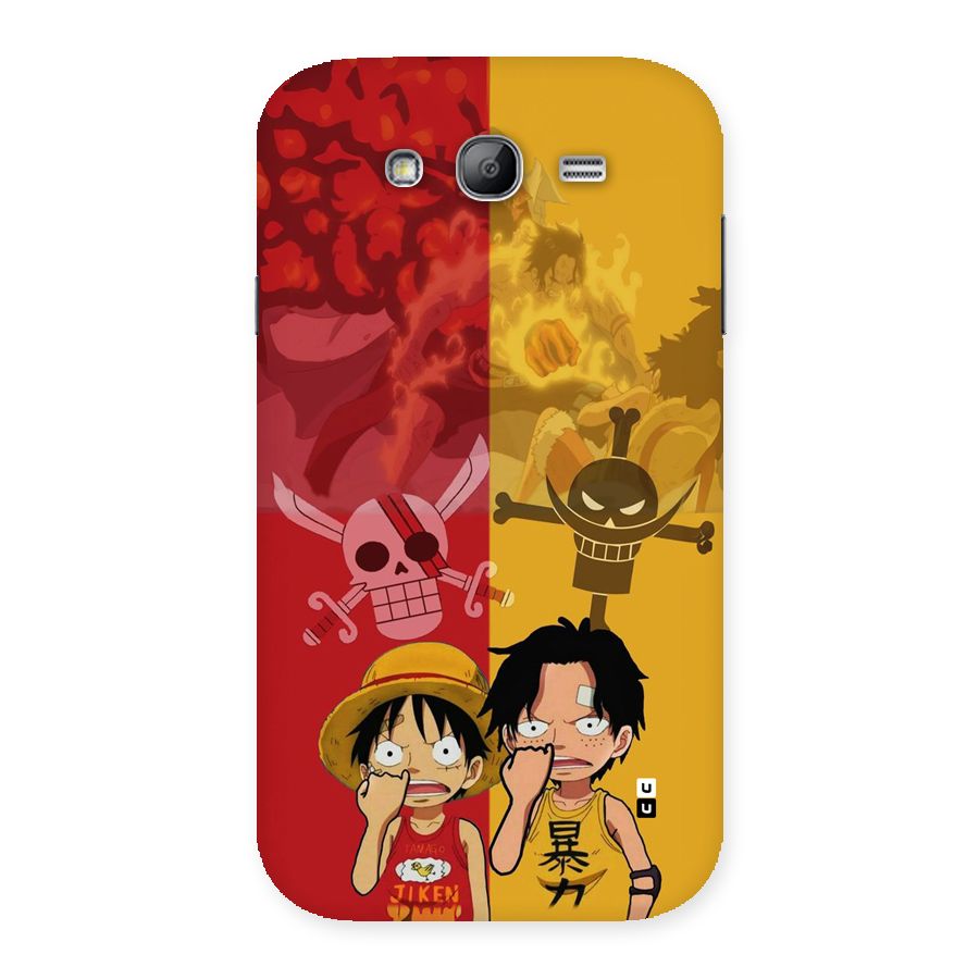 Luffy And Ace Back Case for Galaxy Grand Neo Plus