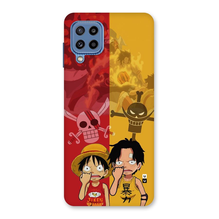Luffy And Ace Back Case for Galaxy M32