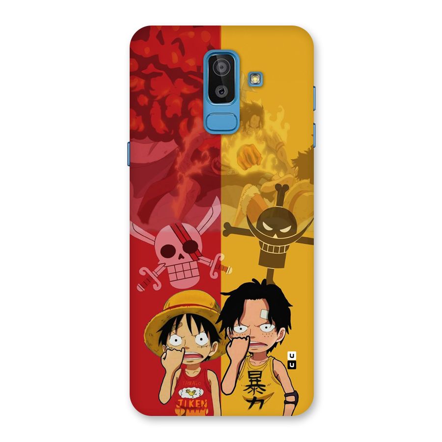 Luffy And Ace Back Case for Galaxy On8 (2018)