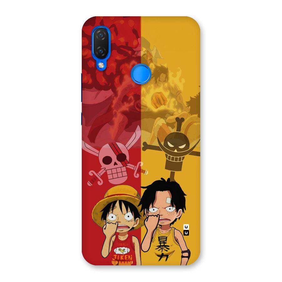 Luffy And Ace Back Case for Huawei P Smart Plus