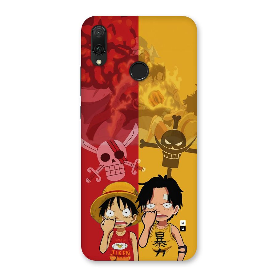 Luffy And Ace Back Case for Huawei Y9 (2019)