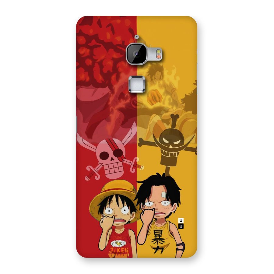 Luffy And Ace Back Case for LeTV Le Max