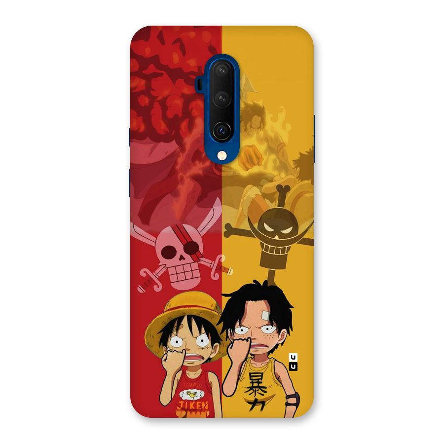 Luffy And Ace Back Case for OnePlus 7T Pro
