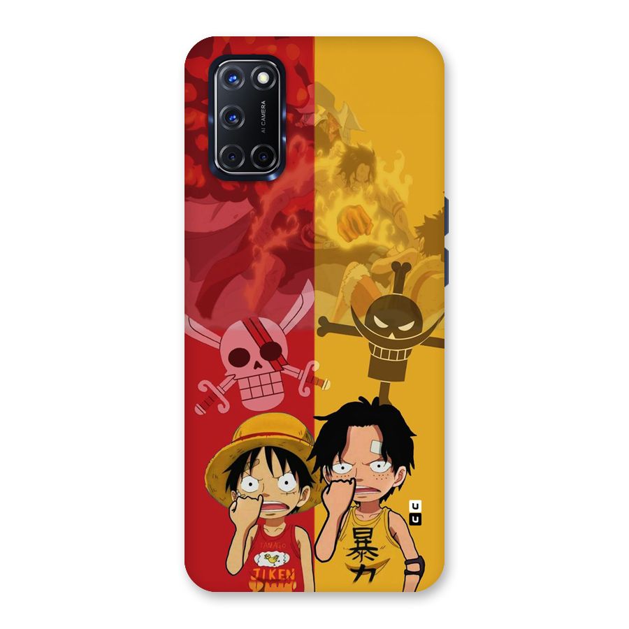 Luffy And Ace Back Case for Oppo A52