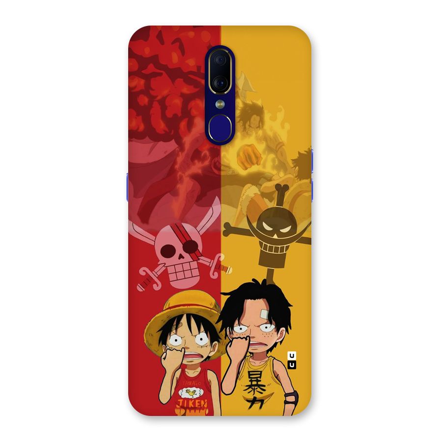 Luffy And Ace Back Case for Oppo F11