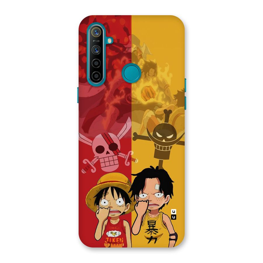 Luffy And Ace Back Case for Realme 5i