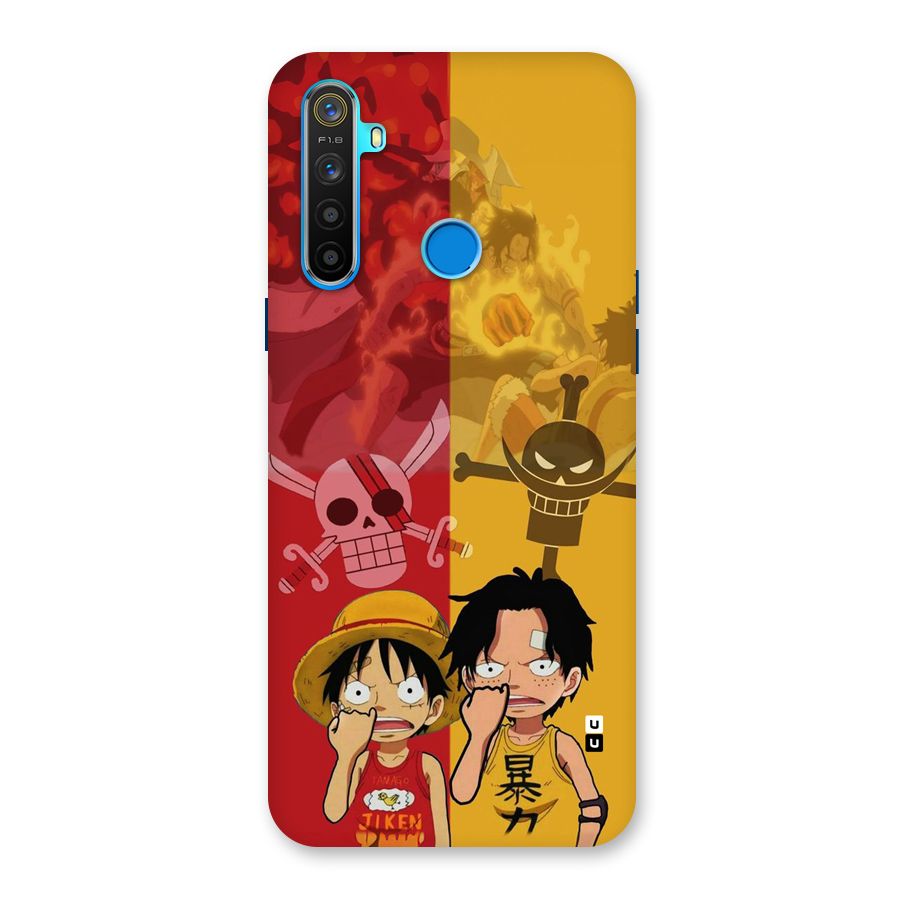 Luffy And Ace Back Case for Realme 5s