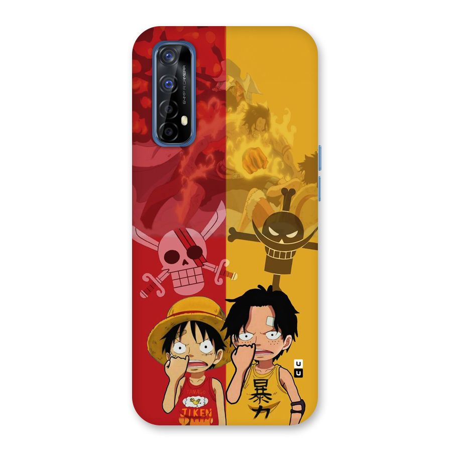 Luffy And Ace Back Case for Realme 7