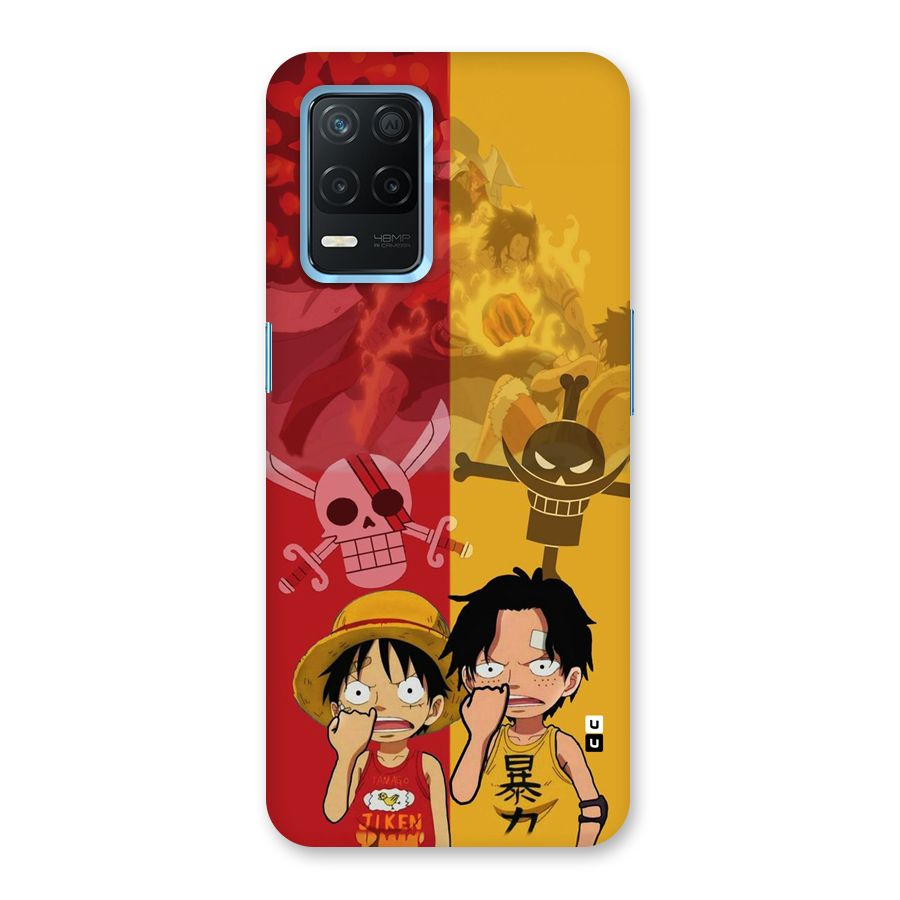 Luffy And Ace Back Case for Realme 8s 5G