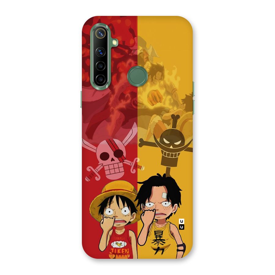 Luffy And Ace Back Case for Realme Narzo 10
