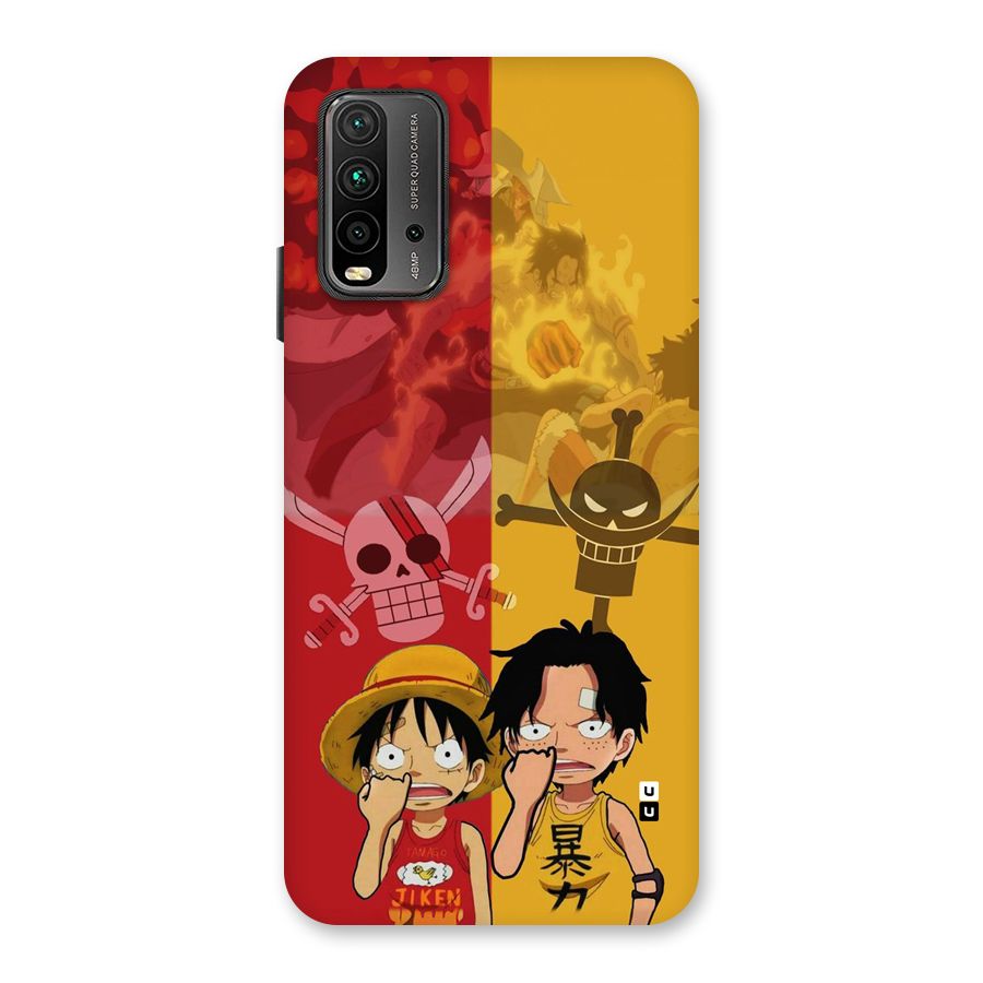 Luffy And Ace Back Case for Redmi 9 Power