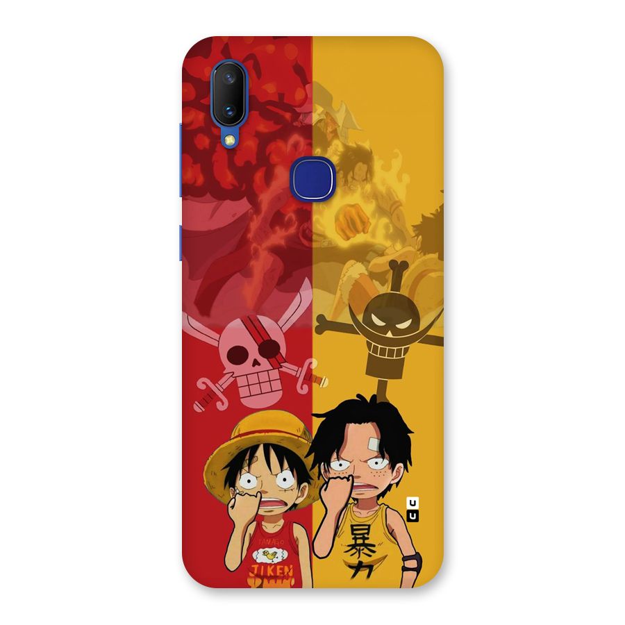 Luffy And Ace Back Case for Vivo V11