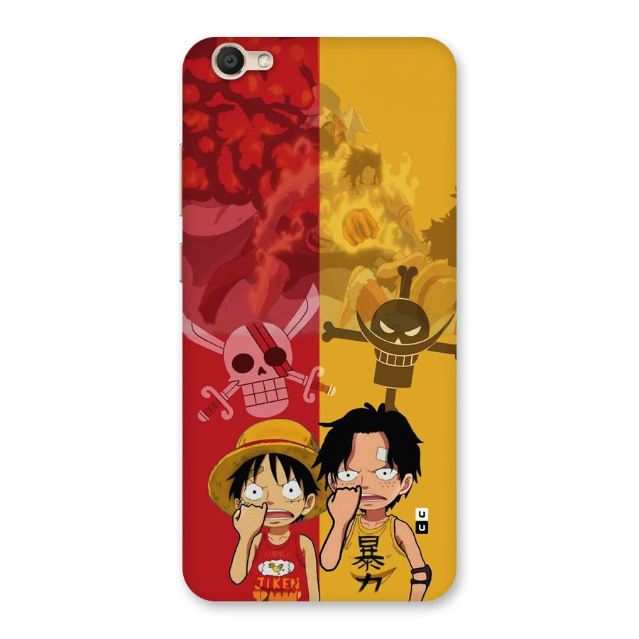 Luffy And Ace Back Case for Vivo V5