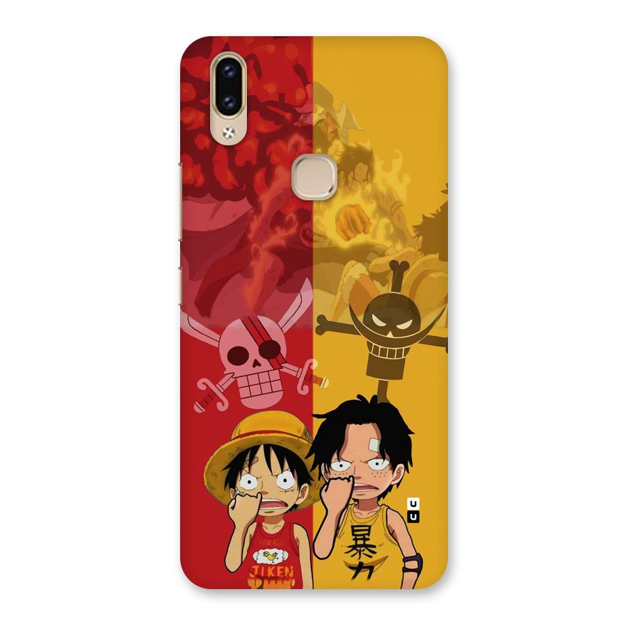 Luffy And Ace Back Case for Vivo V9
