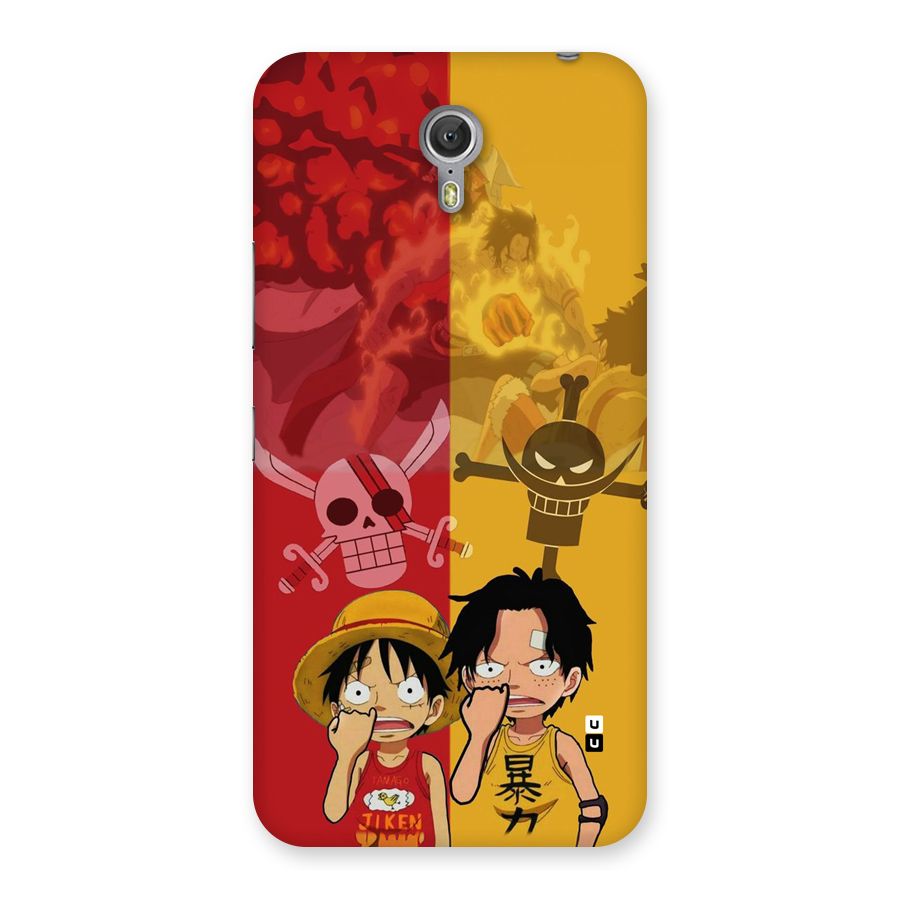 Luffy And Ace Back Case for Zuk Z1