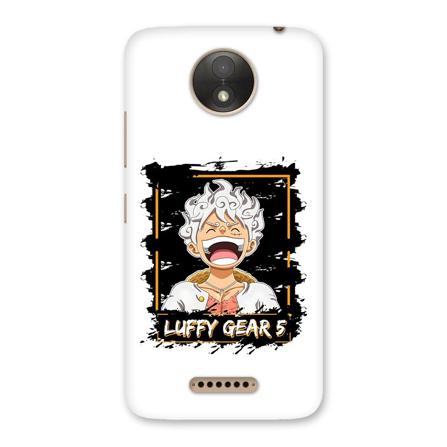 Luffy Gear 5 Back Case for Moto C Plus