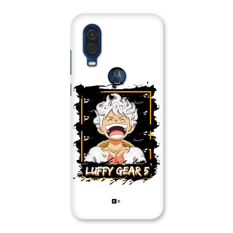 Luffy Gear 5 Back Case for Motorola One Vision