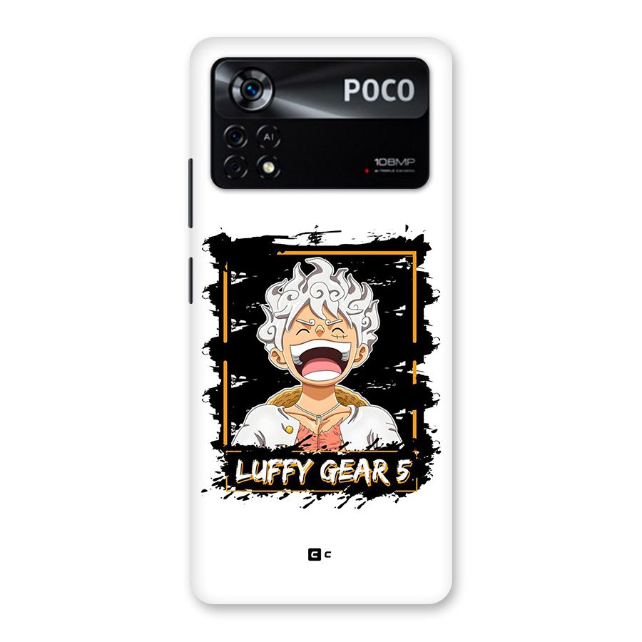 Luffy Gear 5 Back Case for Poco X4 Pro 5G
