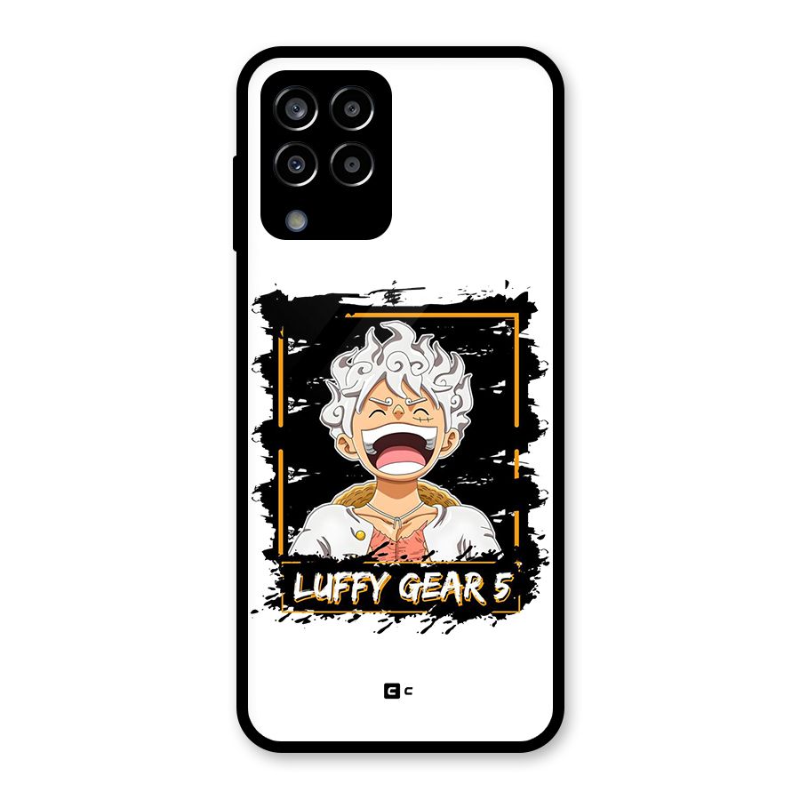 Luffy Gear 5 Glass Back Case for Galaxy M33