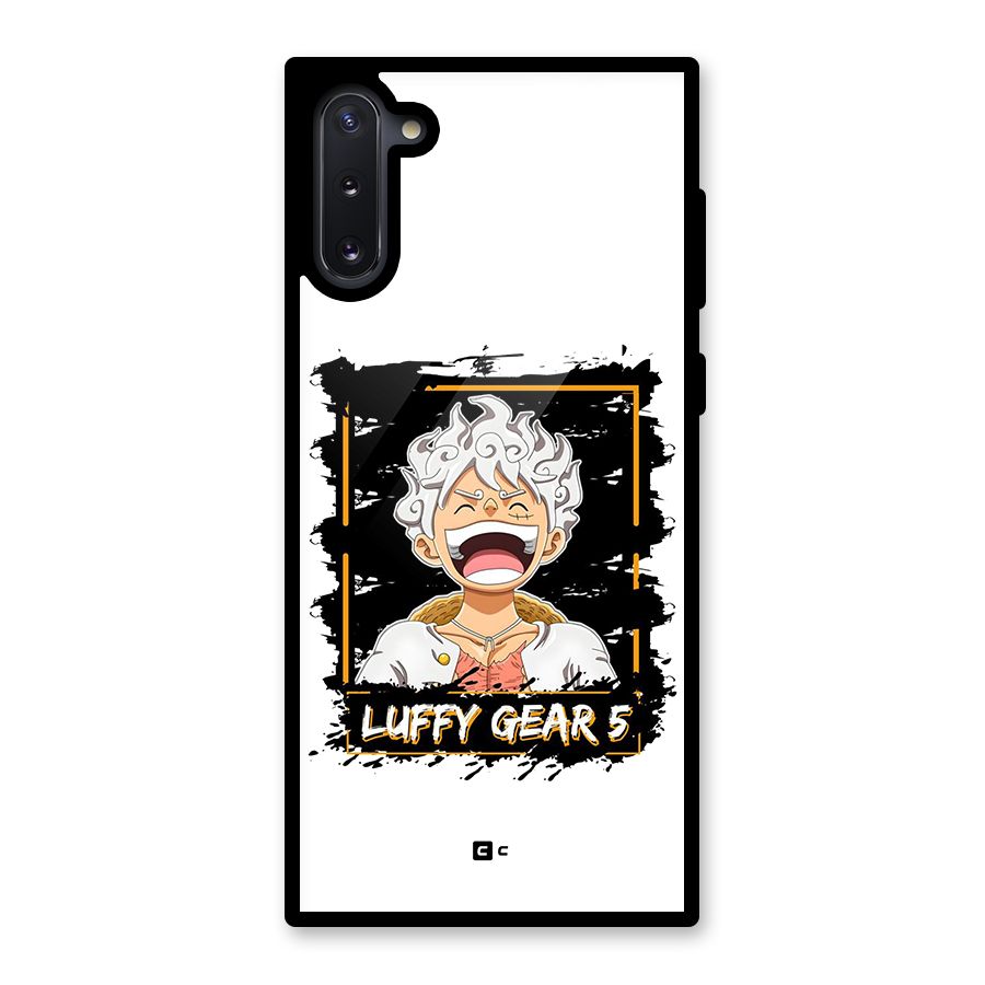 Luffy Gear 5 Glass Back Case for Galaxy Note 10