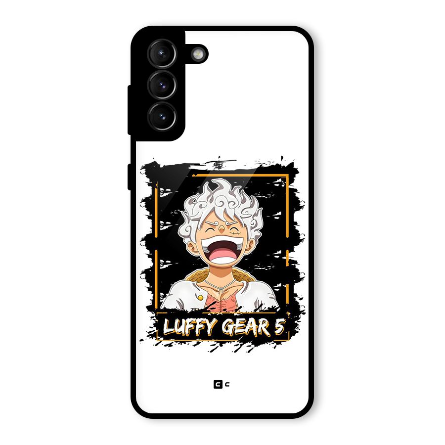 Luffy Gear 5 Glass Back Case for Galaxy S21 Plus