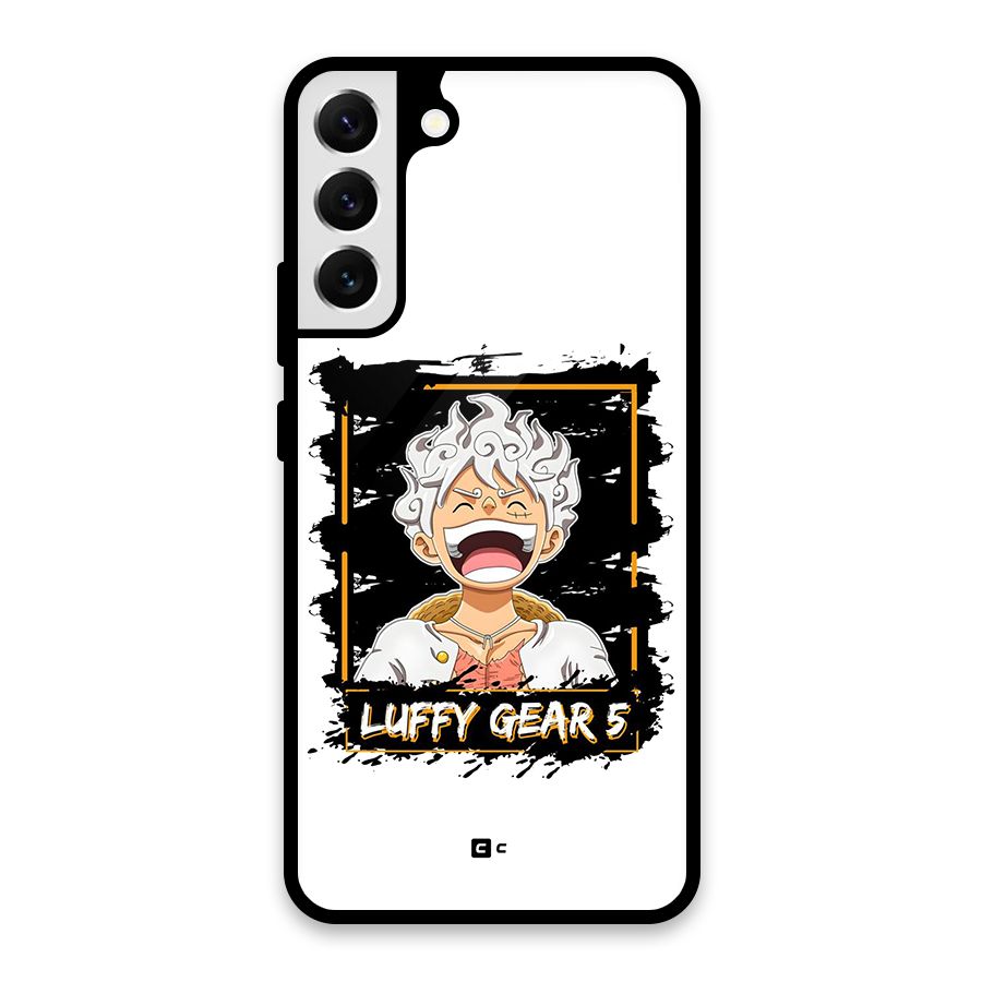 Luffy Gear 5 Glass Back Case for Galaxy S22 Plus 5G
