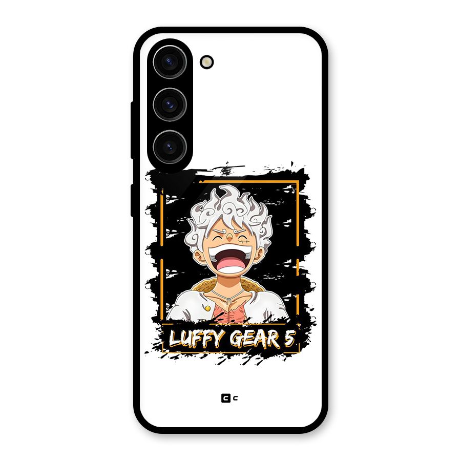 Luffy Gear 5 Glass Back Case for Galaxy S23