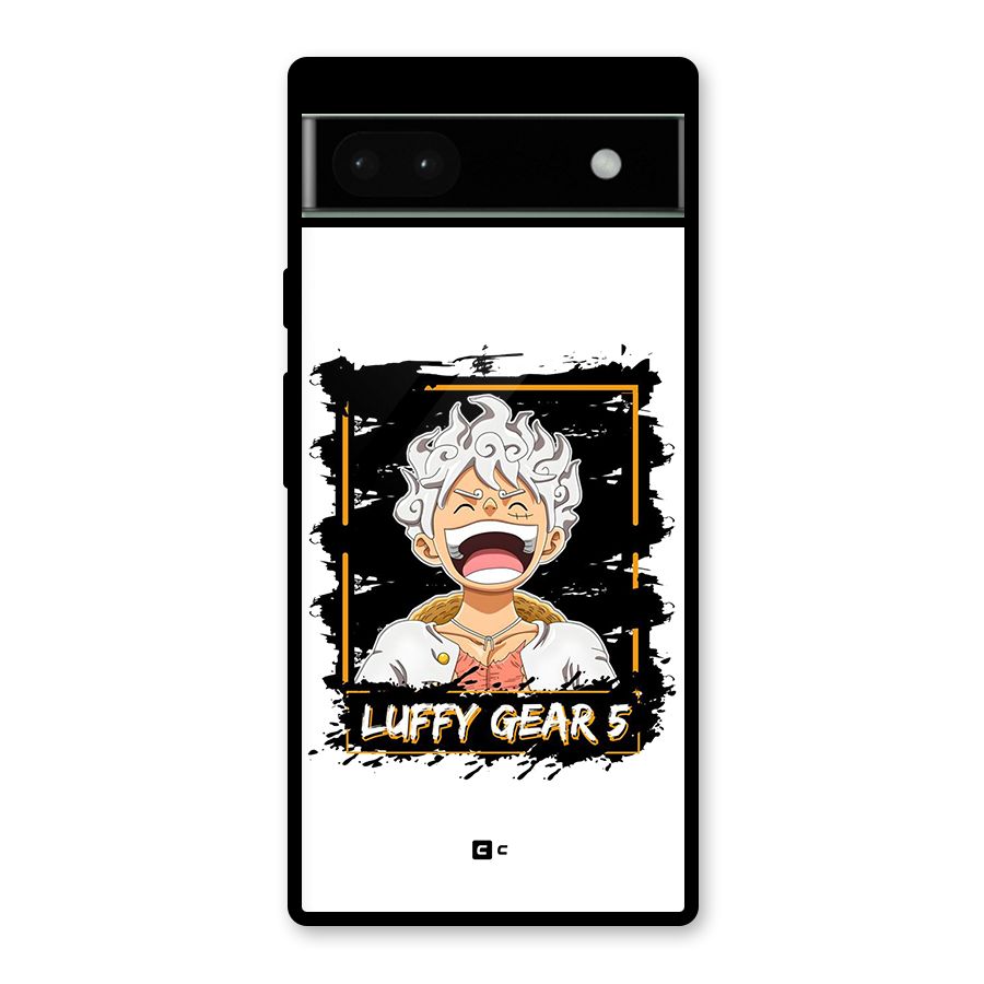 Luffy Gear 5 Glass Back Case for Google Pixel 6a
