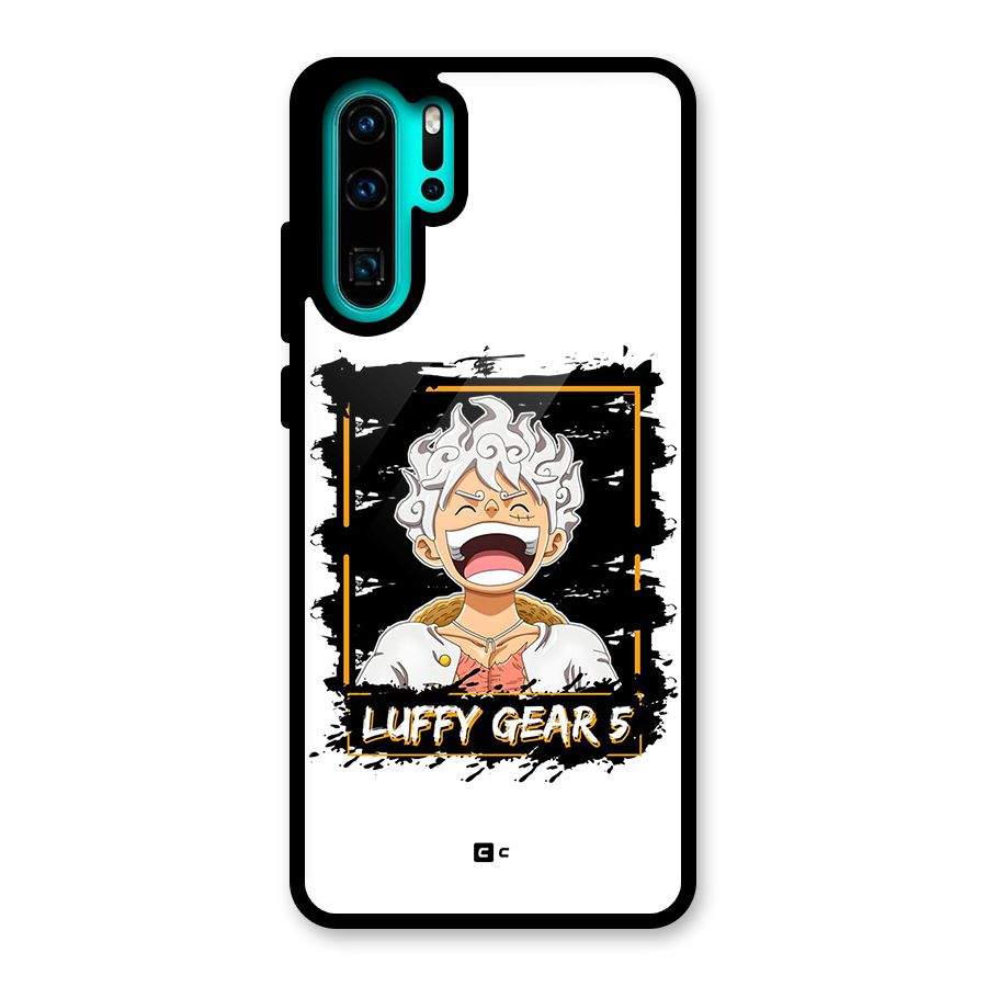 Luffy Gear 5 Glass Back Case for Huawei P30 Pro