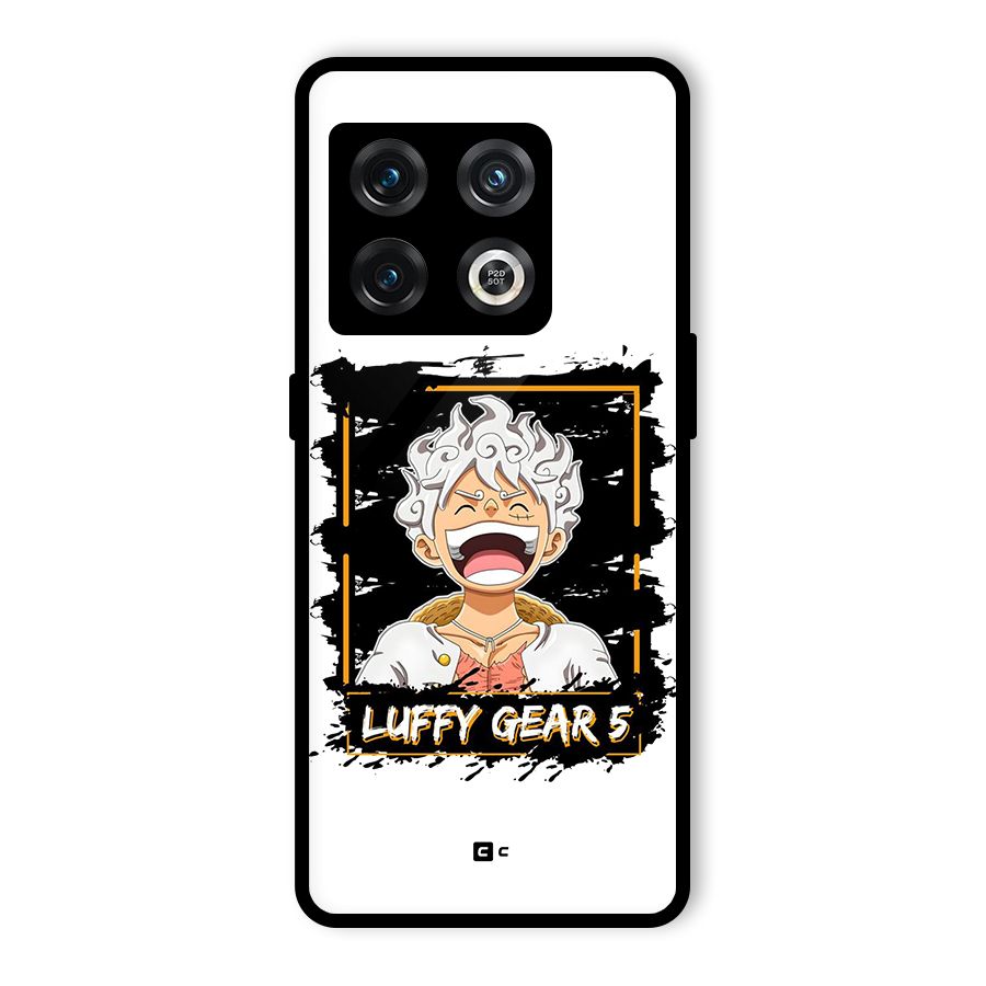 Luffy Gear 5 Glass Back Case for OnePlus 10 Pro 5G