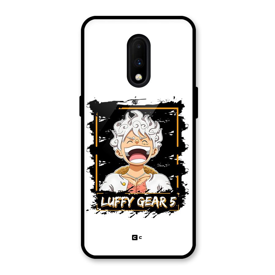Luffy Gear 5 Glass Back Case for OnePlus 7