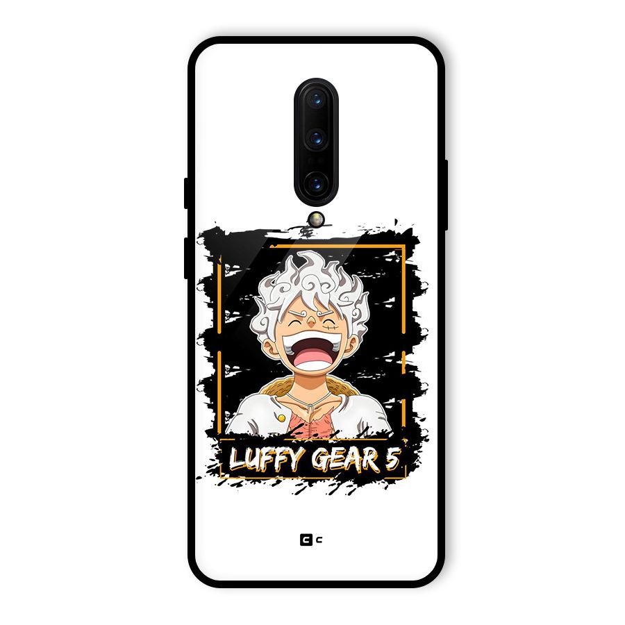 Luffy Gear 5 Glass Back Case for OnePlus 7 Pro