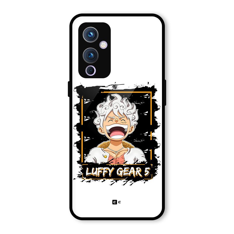 Luffy Gear 5 Glass Back Case for OnePlus 9