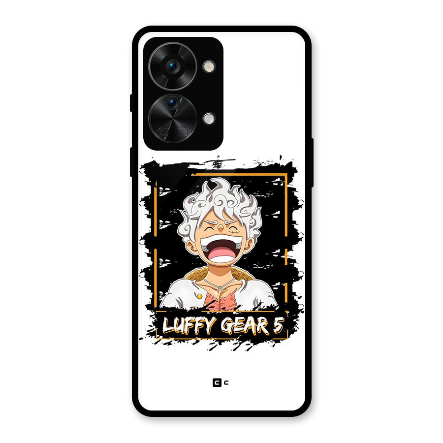 Luffy Gear 5 Glass Back Case for OnePlus Nord 2T