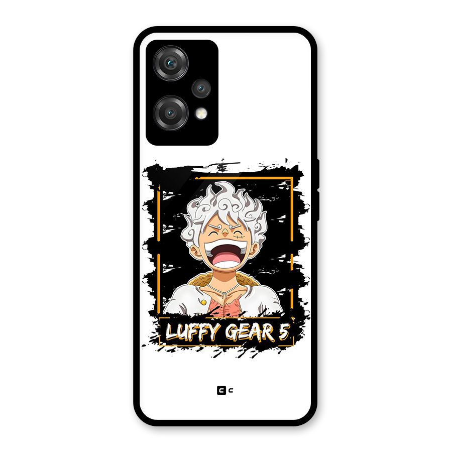Luffy Gear 5 Glass Back Case for OnePlus Nord CE 2 Lite 5G