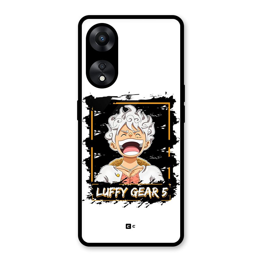 Luffy Gear 5 Glass Back Case for Oppo A78