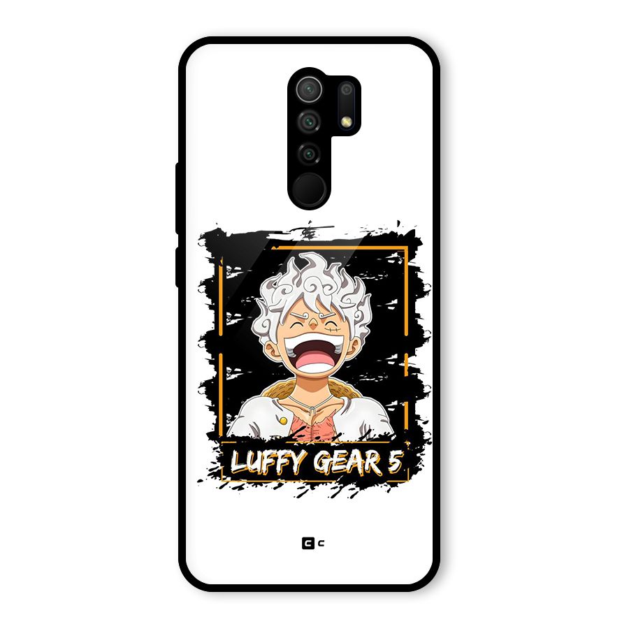 Luffy Gear 5 Glass Back Case for Poco M2