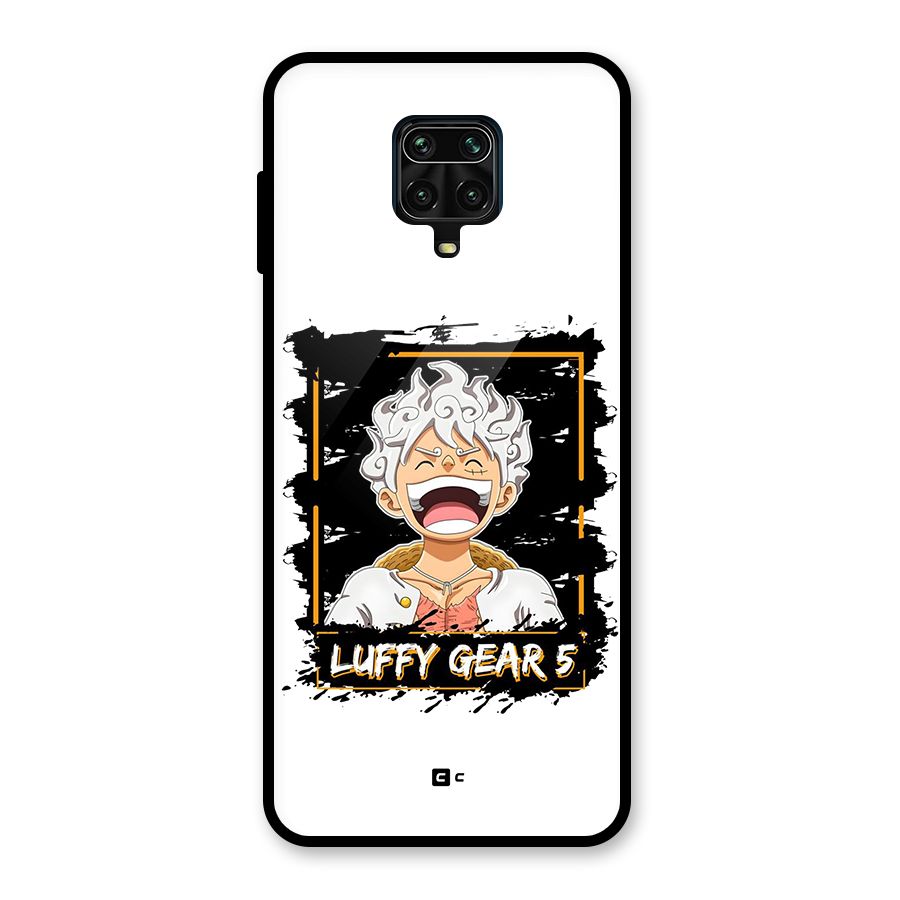 Luffy Gear 5 Glass Back Case for Poco M2 Pro
