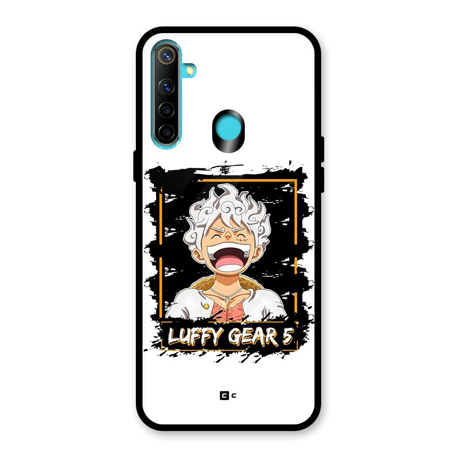 Luffy Gear 5 Glass Back Case for Realme 5i